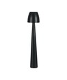 3W uppladdningsbar LED bordslampa, svart - Dimbar CCT, 3-stegs touch, inkl. USB-kabel