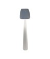 2W-3W oppladbar LED bordlampe - Ø8cm, 3-trinns dimbar, hvit, inkl. USB-kabel