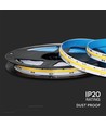 Ruban LED COB 5m 10W/m - 24V, IP20, 4000K, 1000lm/m, COB LED