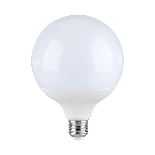 Ampoule LED globe E27 18W G120 - 110lm/W, Samsung LED chip, 6500K, blanc froid