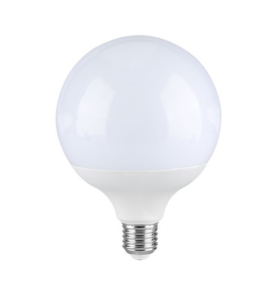 Ampoule LED globe E27 18W G120 - 110lm/W, Samsung LED chip, 6500K, blanc froid
