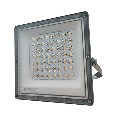 Projecteur LED 50W CCT - IP65, boîtier gris, 3 couleurs de lumière