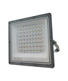 50W LED-lyskaster CCT - IP65, grått hus, 3 lysfarger