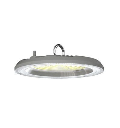 150W LED high bay, CCT - 82lm/W, Ø27,7cm, 3 lysfarger, IP20 innendørs