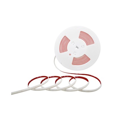 5m 12,5W/m COB-LED strip - IP65 vattentät, 3000K, 1100lm/m, 286 LED per meter