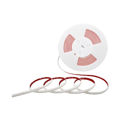 Kit strip LED COB 10m 12,5W/m, 6500K - IP65, 286 LED par mètre, direct 230V, 1100lm/m