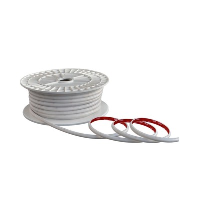 50m 12W/m COB-LED strip, 3000K - IP65, 286 LED per meter, flexibel, 50 meter rulle