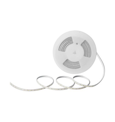 121 LED Stripelys 10.5W/m - Rød, 10m/rulle, 220V, IP65