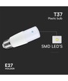 Ampoule LED E27 7,5W - T37, puce LED Samsung, 4000K, 660lm, remplace 50W