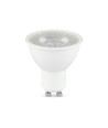 GU10 7,5W LED pære - 610lm, 38°, varm hvit, hvit plast