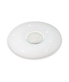Plafonnier LED Designer Dome 40W avec effet étoilé - 4000lm, dimmable, CCT, télécommande, Ø39cm