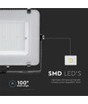 Projecteur LED 150W - Puce LED Samsung, lampe de chantier, extérieur