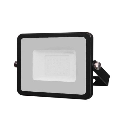 Projecteur 20W - Puce Samsung, câble 1m, 3000K, boîtier noir, verre noir