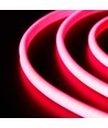 5m 11,5W/m Rød Neon COB strip - 230V, IP67 vanntett, 288 LED, kan klippes for hver 10cm