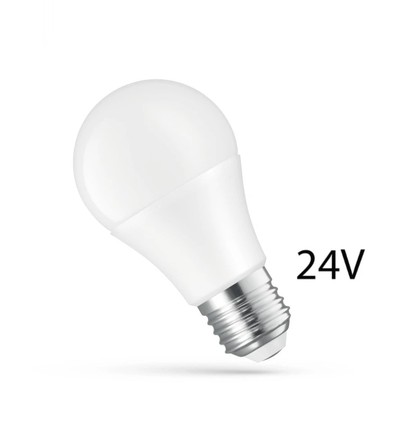 24V, E27 LED pære, 10W  - AC/DC, Spectrum