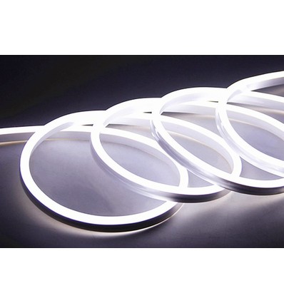 9W par mètre Blanc froid 8x16 CLIP-ON Neon Flex LED - 230V, IP67