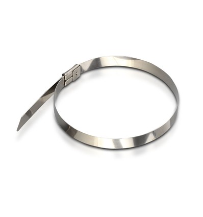 100 pcs. serre-câbles inox 20cm - 4,6 x 200mm, acier