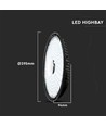 High bay LED 150W - Puce LED Samsung, IP65, 5 ans de garantie