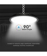 High bay LED 150W - Puce LED Samsung, IP65, 5 ans de garantie