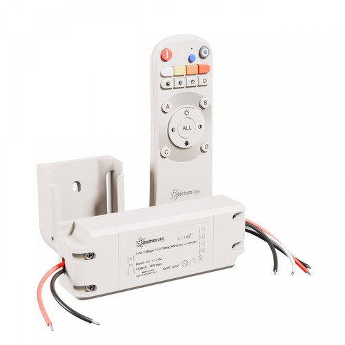 Kit Bande LED 240W - 12V/24V, 10A, RGB, Dim, 1 Groupe, +Installation, Blanc, Connecteur Mesh