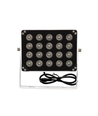 20W Infrarood breedstraler voor bewaking / camera - IP65, werklamp, 850nm, IR nachtverlichting, LED breedstraler
