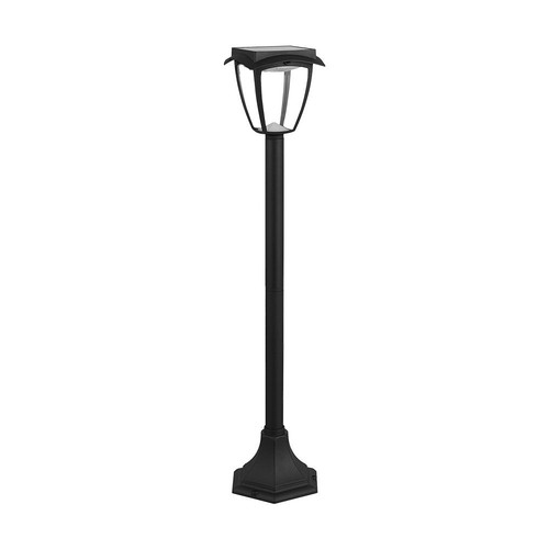 Borne de jardin solaire LED Solara 2W avec capteur - IP65, 93cm, CCT
