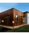 Borne de jardin solaire LED Solara 2W avec capteur - IP65, 93cm, CCT