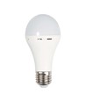 E27 9W LED lamp met noodverlichting - A70, 720lm, 4000K, 4,5 uur batterijduur