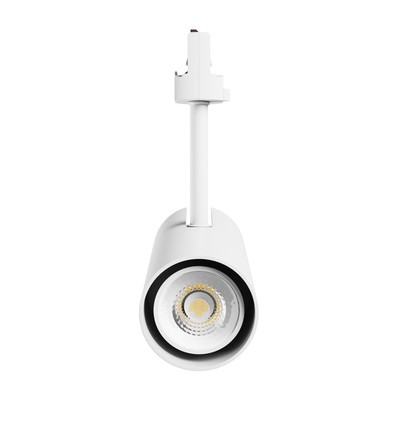 Spot sur rail triphasé MADARA LIBRA GU10 - Blanc, IP20 intérieur, sans source lumineuse