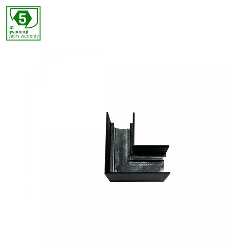 SHIFT - Horizontale Slanke Verbinding "L" Zwart