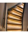 11W per trinn Trappe LED COB-stripesett - 24V DC, IP20, Opptil 16 trinn