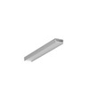 2m aluprofil BEGTON12 J/S - Anodiseret, påbygning, LED skinne