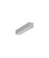 Profilé en aluminium 2m HOOD14 F/U1 - Anodisé, montage en applique, rail LED