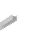 Profilé aluminium 2m LEVEL12 C/U1 - Aluminium brut, montage en applique, rail LED