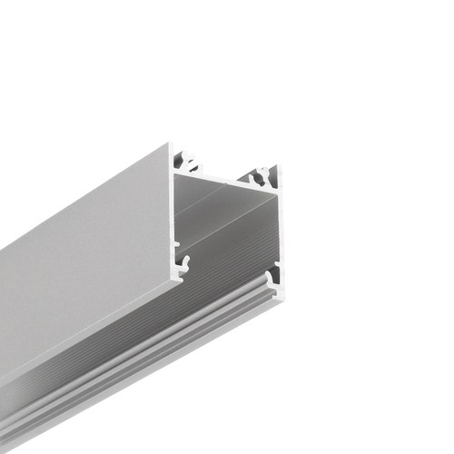 Profilé en aluminium 1m LINEA20 EE7F/TY - Anodisé, en saillie, rail LED