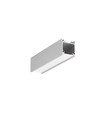 Profilé en aluminium 1m LINEA20 EE7F/TY - Anodisé, en saillie, rail LED