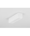 Profilé en aluminium 1m LINEA20 EE7F/TY - Blanc laqué, montage en applique, rail LED