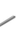 1m aluprofil SLIM8 AC2/Z - Anodiseret, påbygning, LED skinne