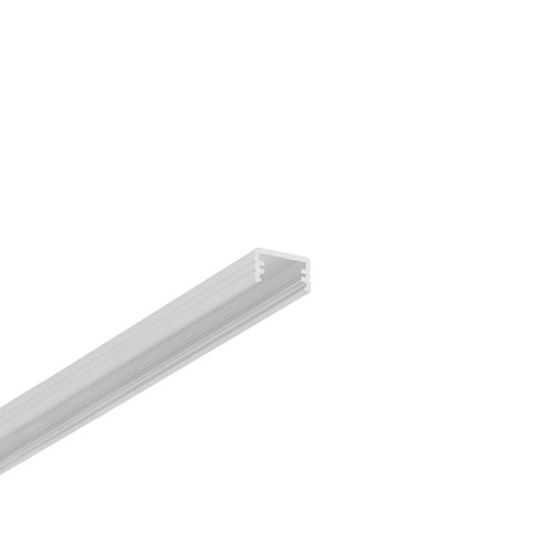 1m aluminiumprofiel SLIM8 AC2/Z - Onbewerkt aluminium, opbouw, LED-profiel