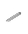 2m aluminiumprofiel SLIM8 AC2/Z - Onbehandeld aluminium, opbouw, LED-profiel