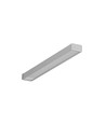 2m aluminiumprofil SLIM8 AC2/Z - Anodiserad, utanpåliggande, LED-skena