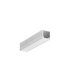 1m aluminiumprofiel SMART16 BC3/U4 - Onbewerkt aluminium, opbouw, LED-profiel
