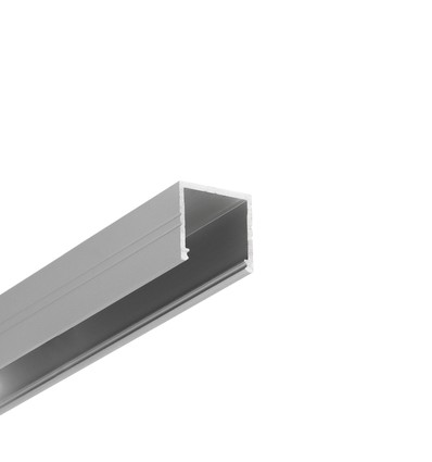 2m aluminium profiel SMART16 BC3/U4 - Geanodiseerd, opbouw, LED profiel