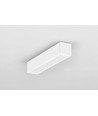 2m aluprofil SMART16 BC3/U4 - Hvid lakeret, påbygning, LED skinne