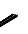 Profilé aluminium 2m SURFACE10.V2 BC/U - Noir anodisé, montage en saillie, rail LED