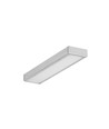 1m aluprofil SURFACE14 EE7F/TY - Ubehandlet aluminium, påbygning, LED skinne