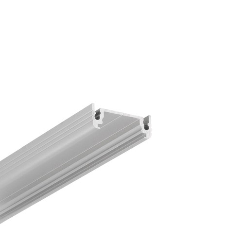 2m aluminium profiel SURFACE14 EE7F/TY - Geanodiseerd, opbouw, LED profiel