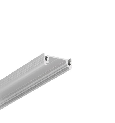 2m aluminiumprofil SURFACE14 EE7F/TY - Anodiserad, utanpåliggande, LED-skena