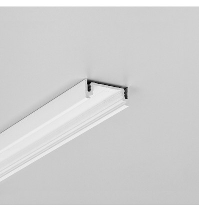 2m aluminium profiel SURFACE14.V2 EE7F/Y - Wit gelakt, opbouw, LED profiel