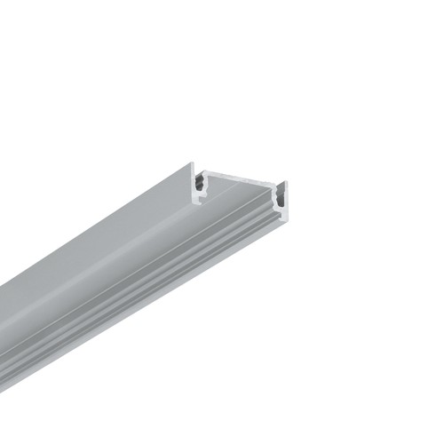 2m aluminiumprofiel SURFACE14.V2 EE7F/Y - Geanodiseerd, opbouw, LED profiel